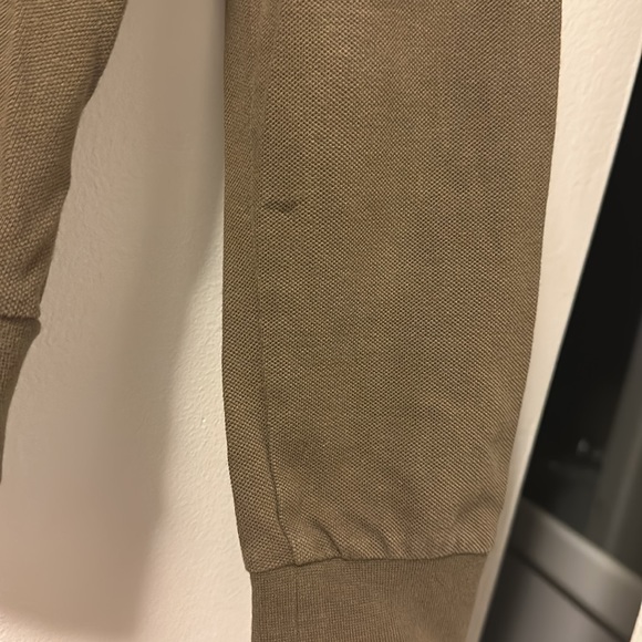 Burberry full olive green track suit with Burberry print piping, lightly worn - Picture 8 of 16